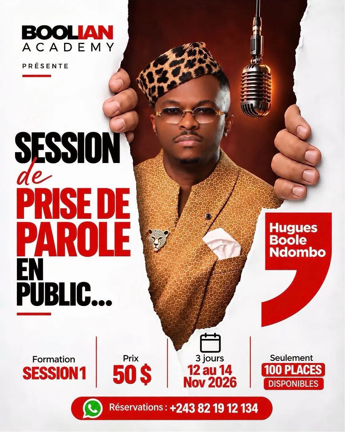 Session de Prise de Parole en Public